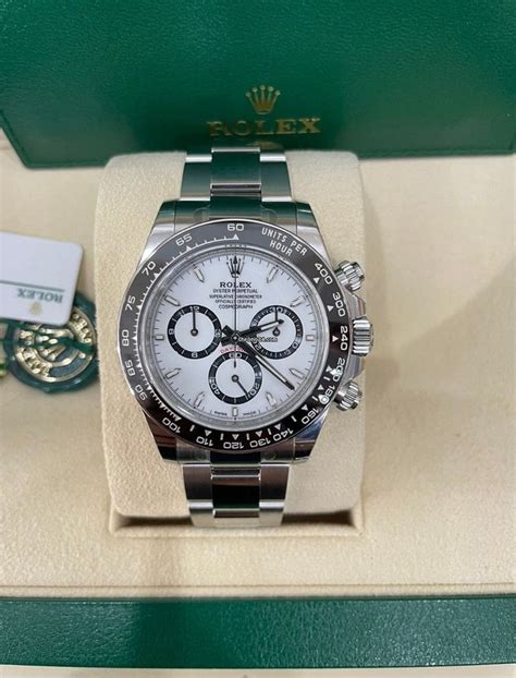 rolex daytona ceramique blanche|Rolex chronograph.